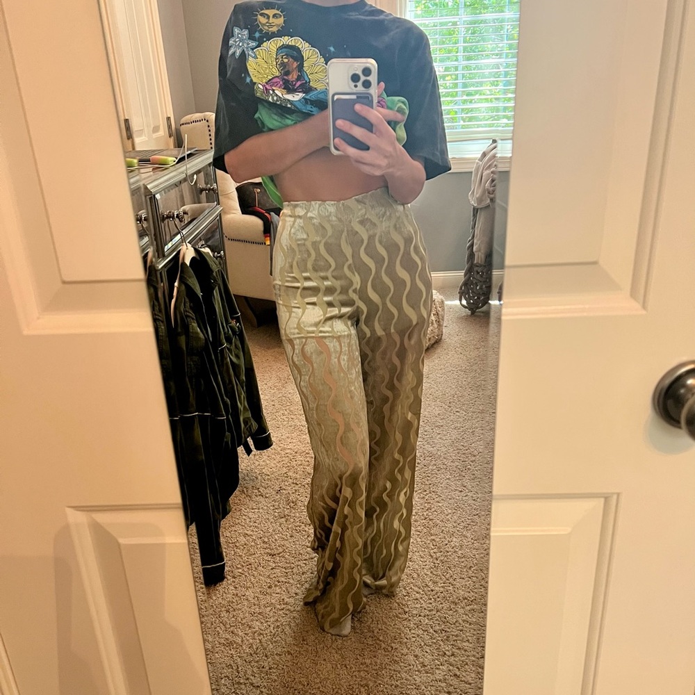 Anthropology Urban Renewal Pants in Mint XS